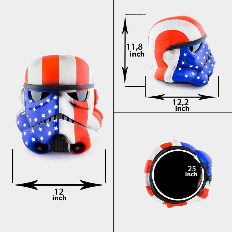 Imperial Trooper USA Flag Helmet