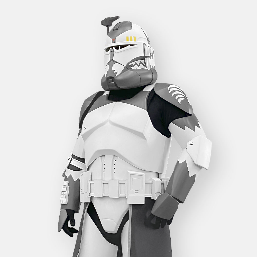 Commander Wolffe Clone Trooper Cosplay Armor Costume – Cyber Craft