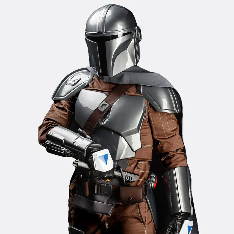 Cybercraft Star Wars Mandalorian Cosplay FULL Armor with Jetpack & Helmet – Cyber ...