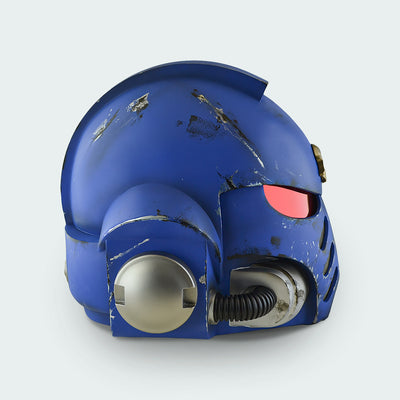 Space Marine Ultramarines Mk X Helmet from Warhammer 40k