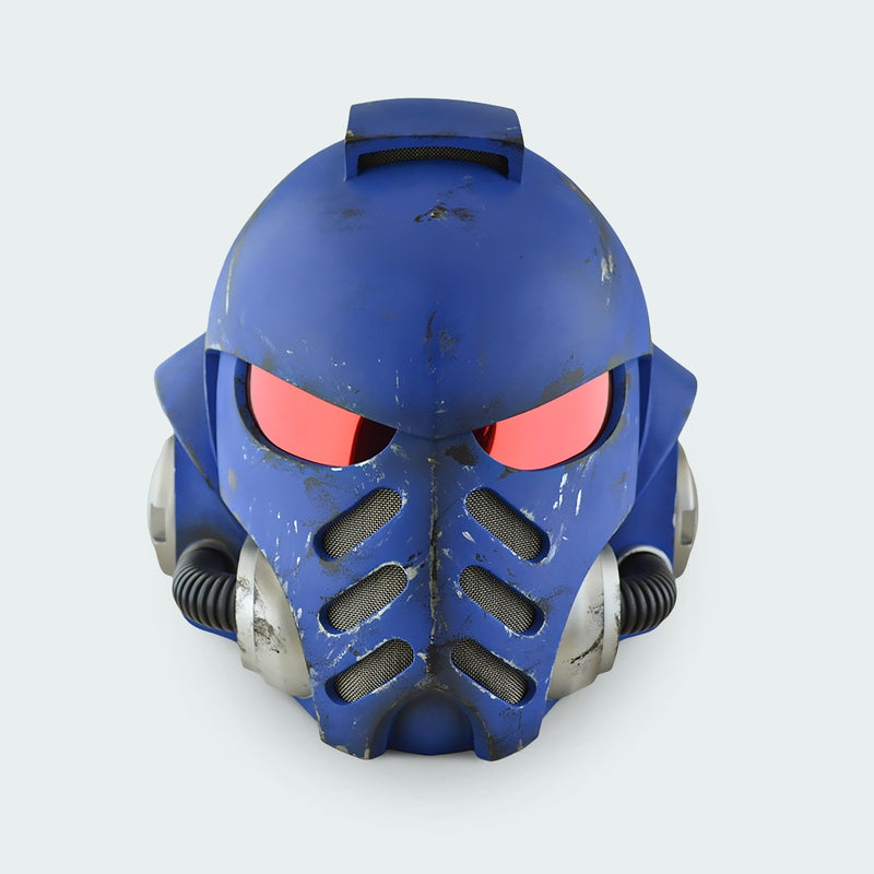 Space Marine Ultramarines Mk X Helmet from Warhammer 40k