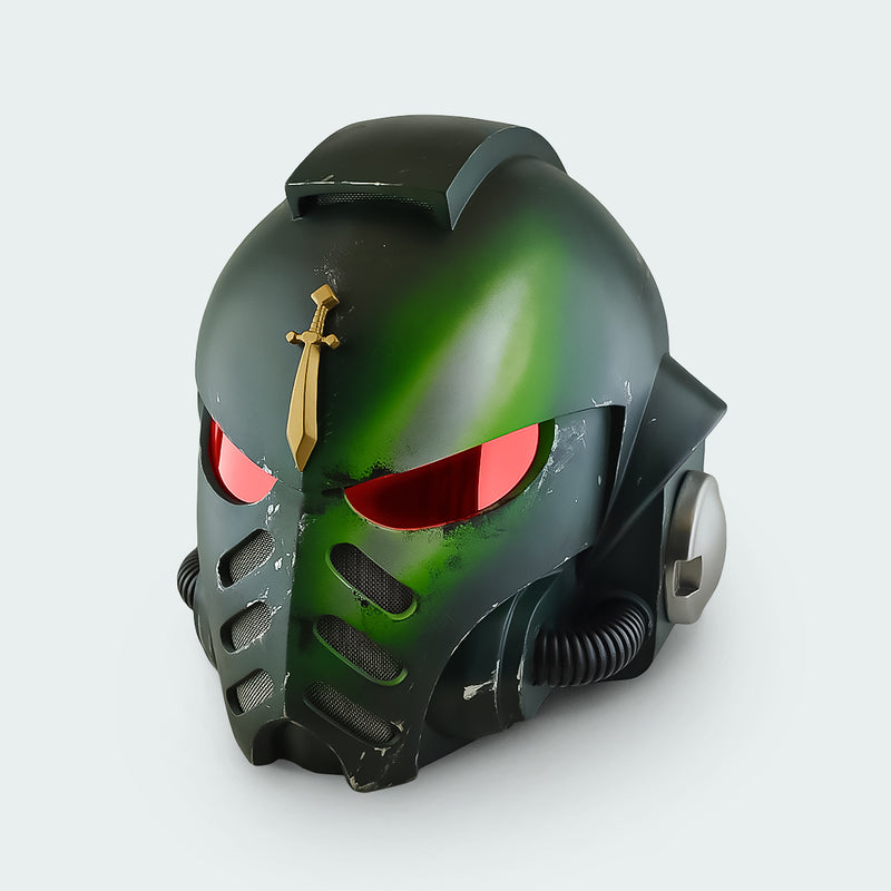 Space Marine Dark Angels Mk X Helmet from Warhammer 40k