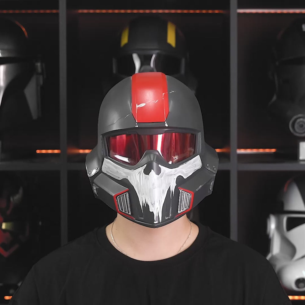 Helldivers 2 B-01 Tactical  - Red Skull