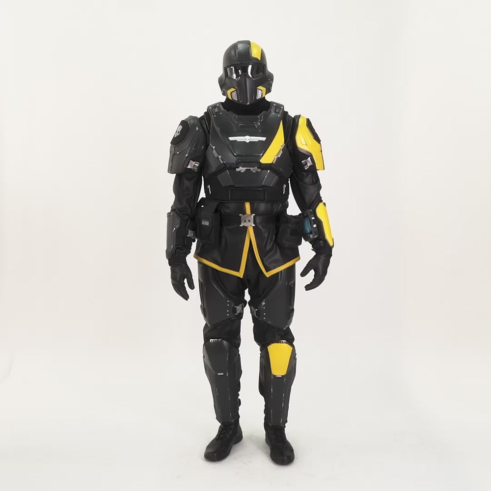 Helldivers B-01 Cosplay Costume - Left Line
