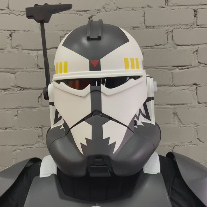 Commander Wolffe Clone Trooper Cosplay Armor Costume