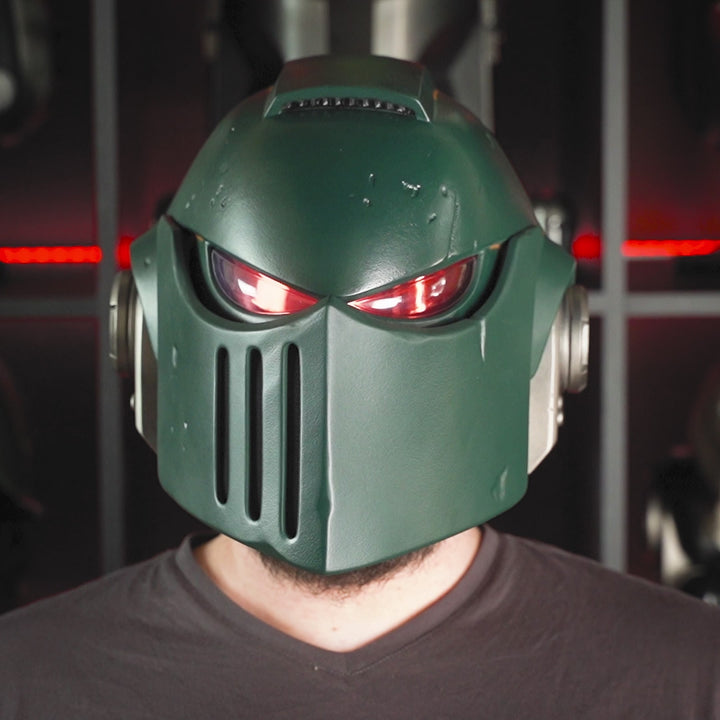 Space Marine Dark Angel MK X Bulwark Helmet