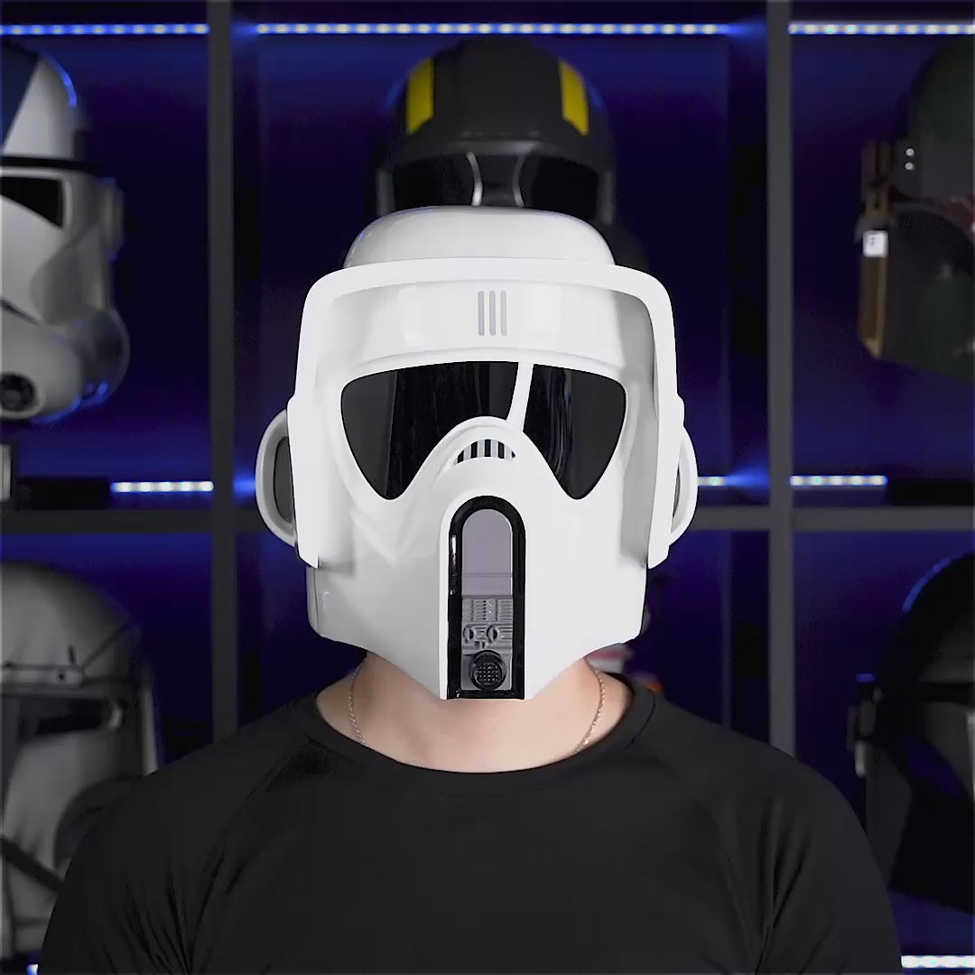 Scout Trooper Helmet Replica | Star Wars – Cyber Craft