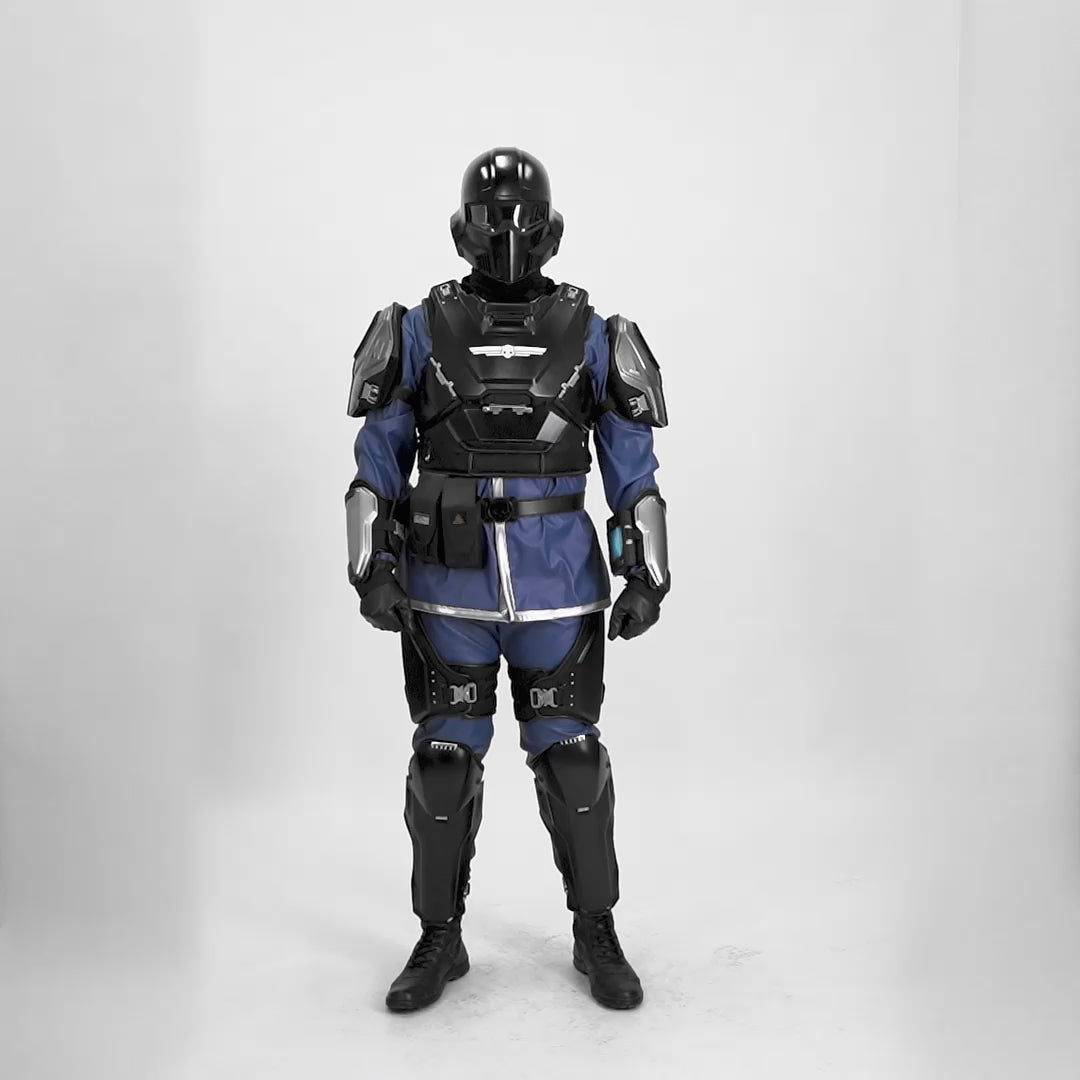 Helldivers 2 B-22 Black Costume – Cyber Craft