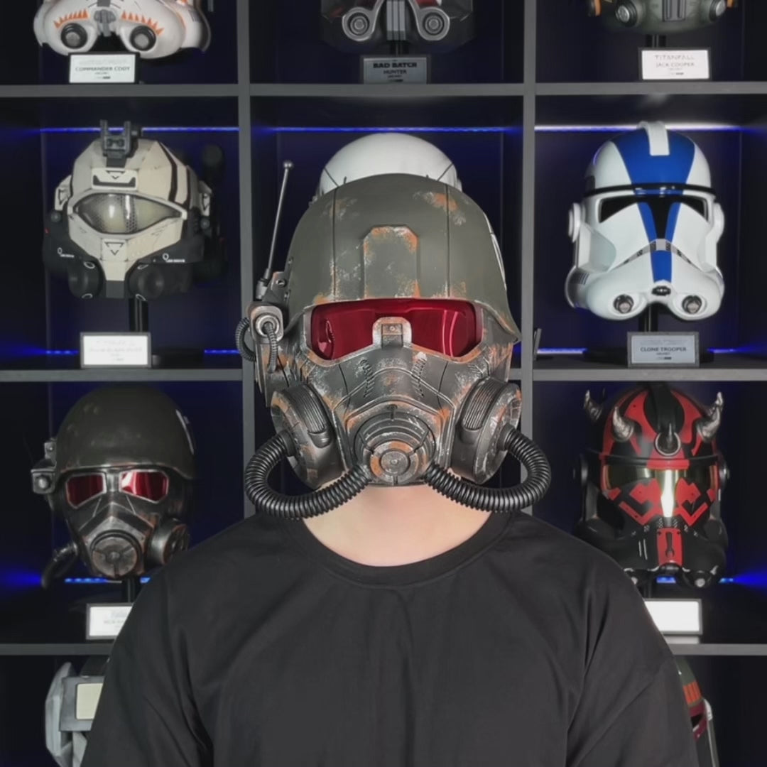 NCR Elite Riot Gear Realistic Helmet