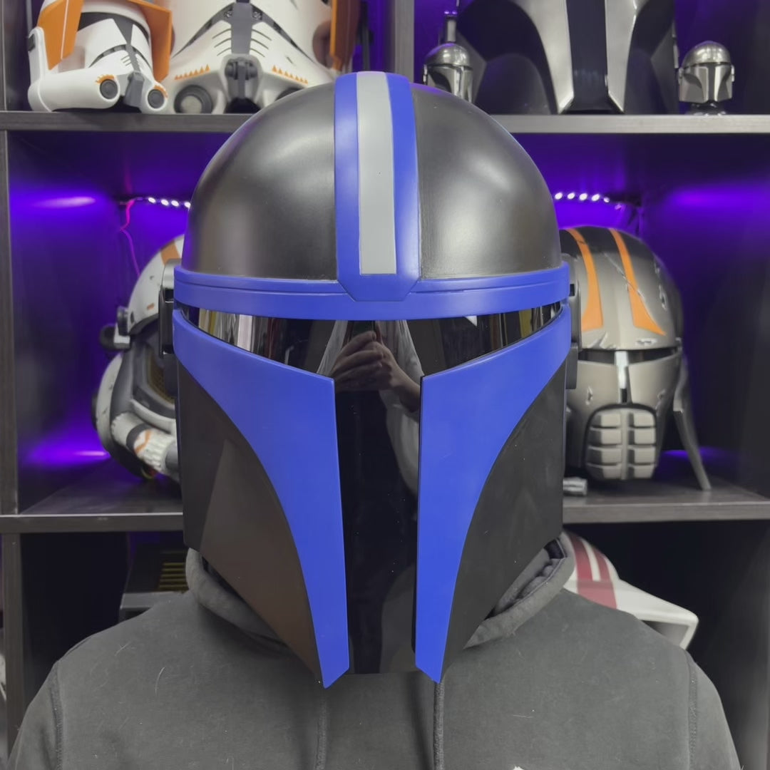 Mandalorian Dallas Mavericks Helmet