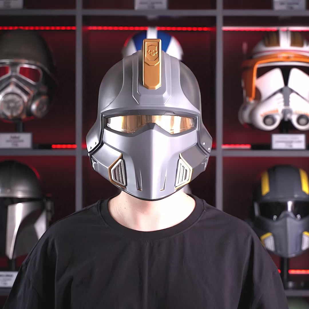 Helldivers 2 DP-40 Hero of The Federation Helmet