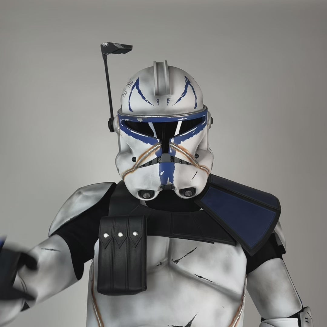 Captain Rex Realistic Clone Trooper Cosplay Armor Costume