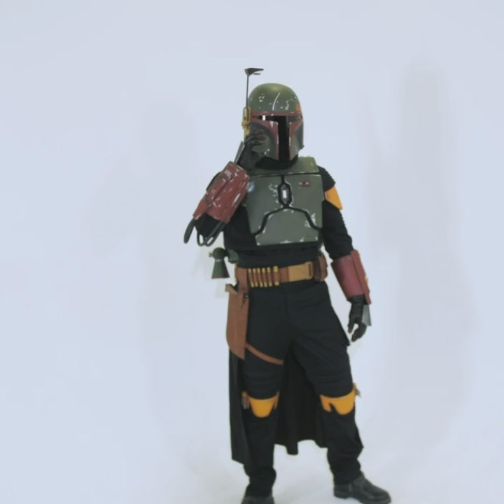 Boba Fett Cosplay FULL Armor with Jetpack & Helmet