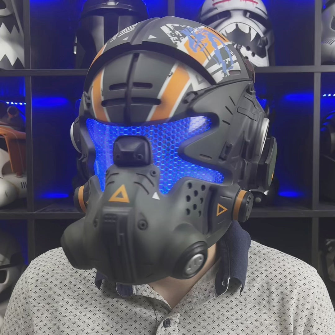 Titanfall Jack Cooper's Helmet with LED – Cyber Craft