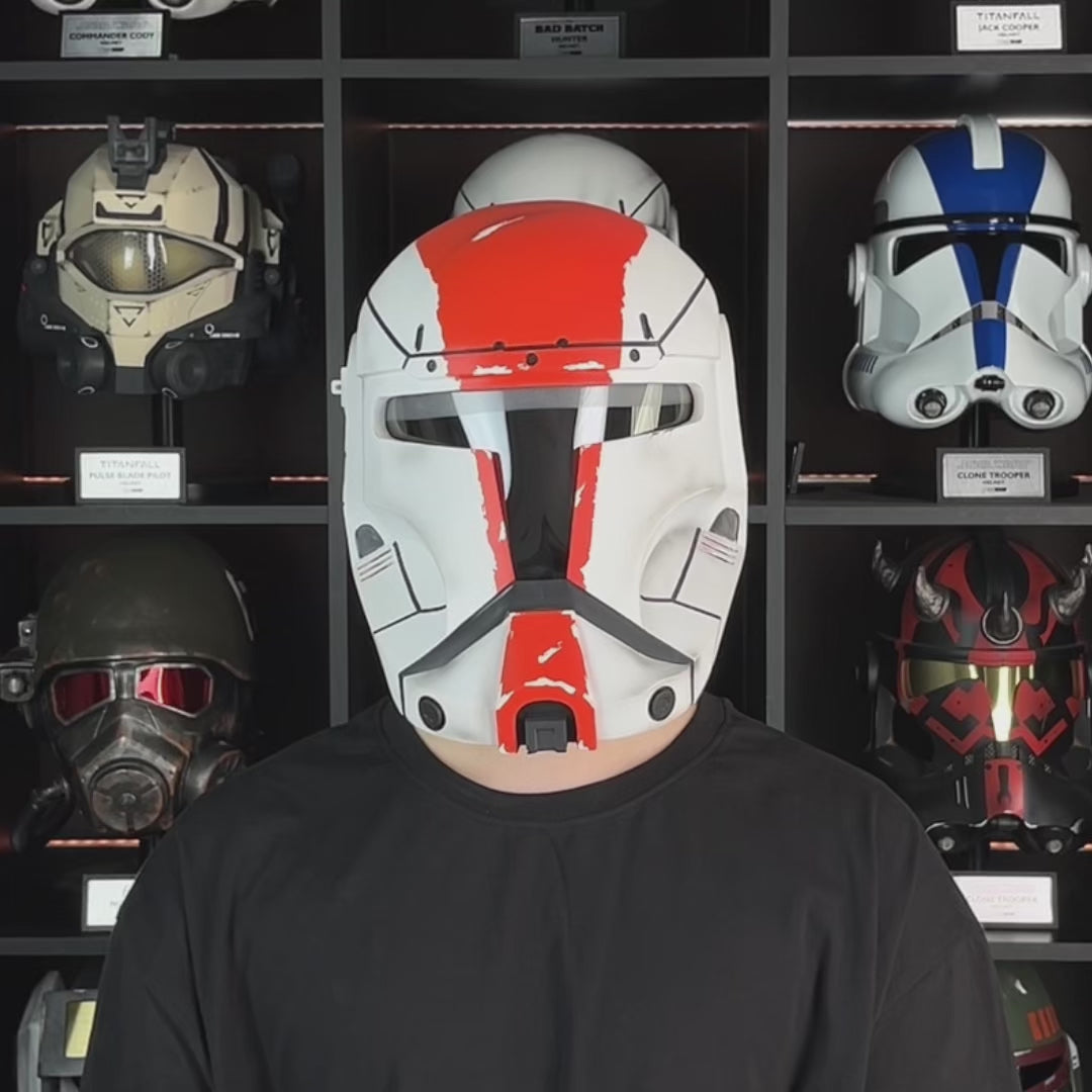 Republic Commando - Boss Helmet with LED (RGB available)
