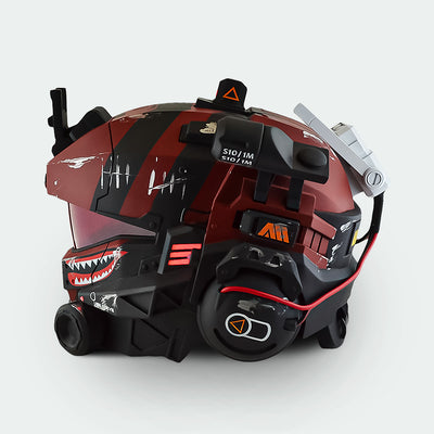 Titanfall 2 Pulse Blade Pilot Helmet - Shark Red Edition | Limited Edition for Gamers and Collectors