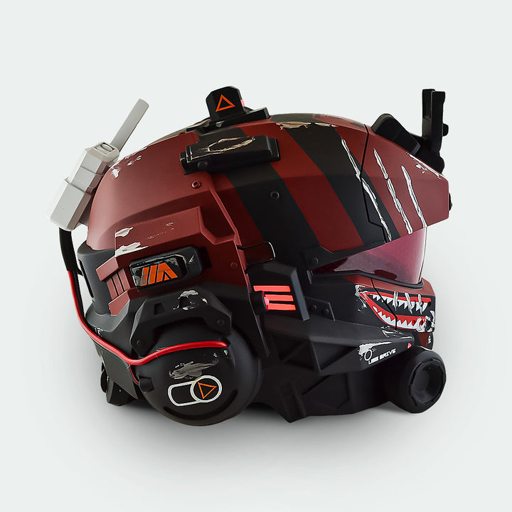 Titanfall 2 Pulse Blade Pilot Helmet - Shark Red Edition | Limited Edition for Gamers and Collectors