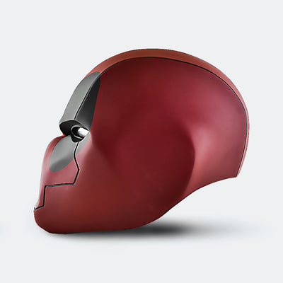 Red Hood Custom Helmet - Deadpool Design