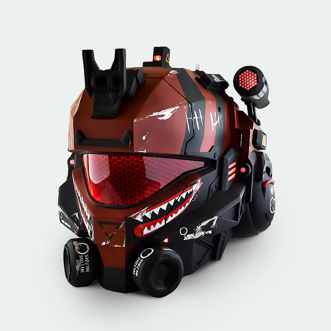 Titanfall 2 Pulse Blade Pilot Helmet - Shark Red Edition | Limited Edition for Gamers and Collectors