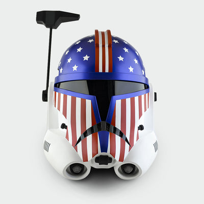 Captain Rex USA Flag Helmet - with Emblem