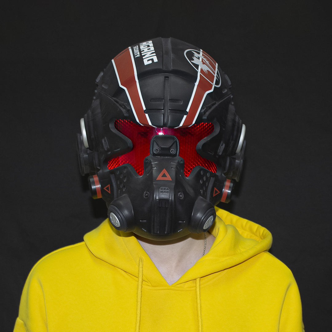 Titanfall Jack Cooper's Helmet with LED - Red Edition | Ultimate Collectible for Gamers