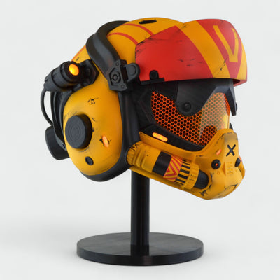 Titanfall 2 Viper Valkyrie Damaged Helmet