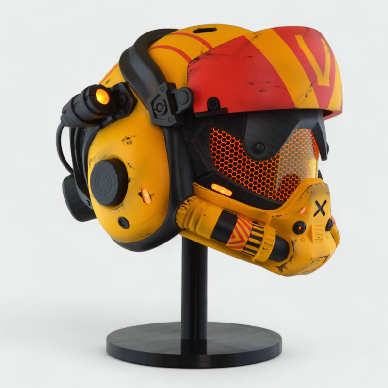 Titanfall 2 Viper Valkyrie Damaged Helmet