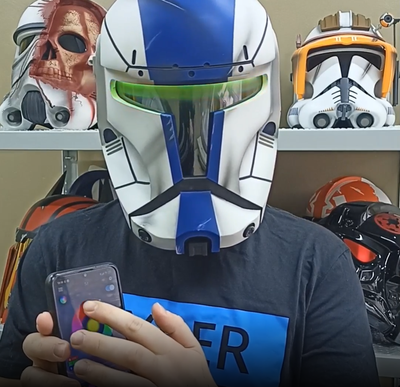Republic Commando - Boss Helmet with LED (RGB available)