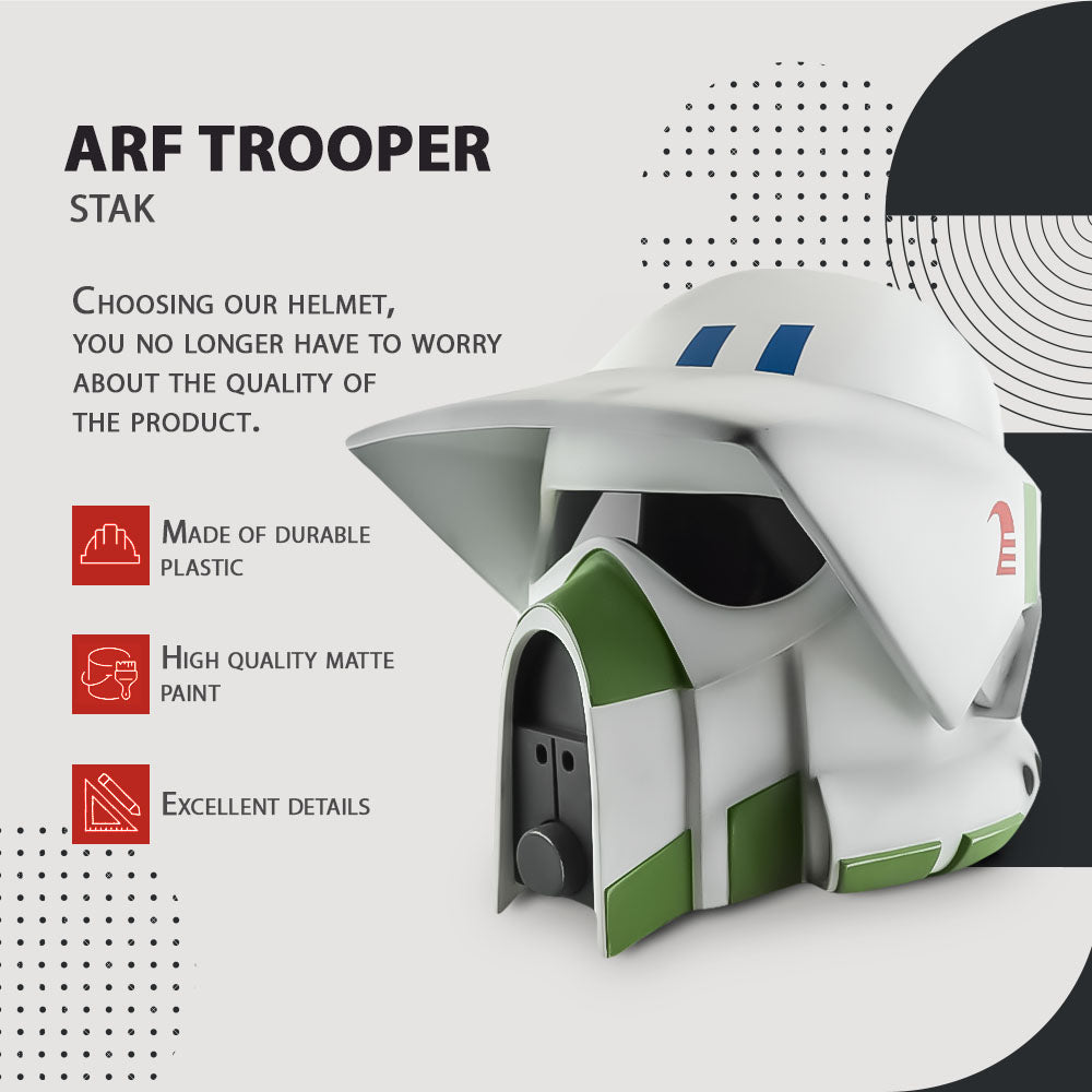 Arf Trooper Helmet from Star Wars Series / Star Wars Helmet Cyber Craft