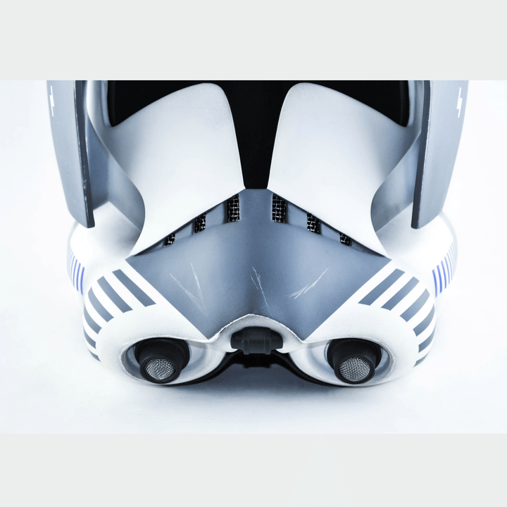 Kamino Guard with Peak Clone Trooper Phase 2 Helmet from Star Wars / Cosplay Helmet / Clone Wars Phase 2 Helmet / Star Wars Helmet Cyber Craft