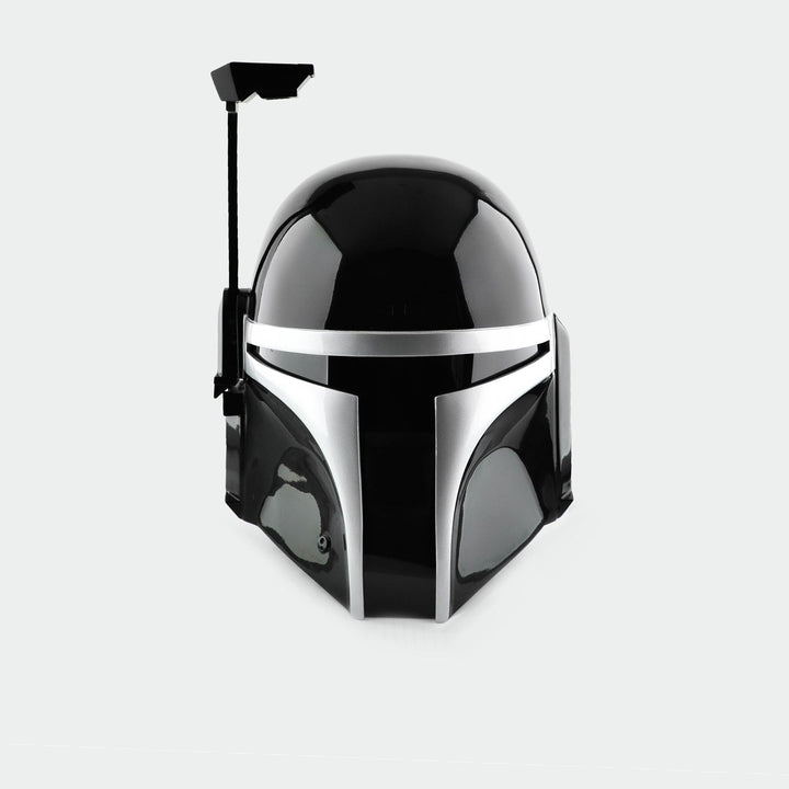 Jango Fett Silver + Black Version Helmet from Star Wars / Cosplay Helmet / Mandalorian Helmet / Star Wars Helmet Cyber Craft