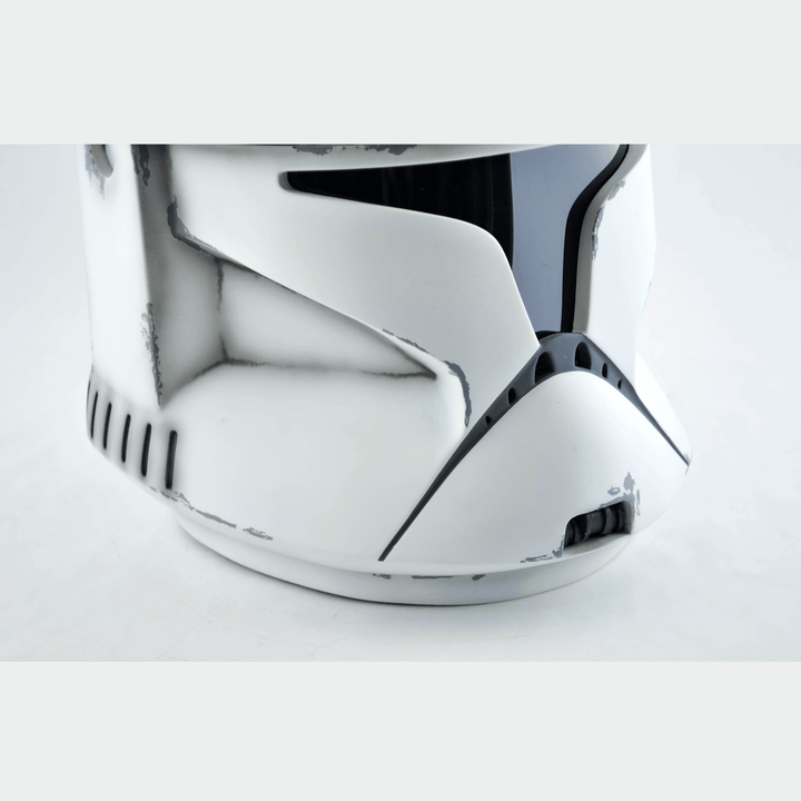 Clone Trooper Phase 1 Shiny and Weathered Helmets from Star Wars / Cosplay Helmet / Clone Wars Phase 1 Helmet / Star Wars Helmet Cyber Craft