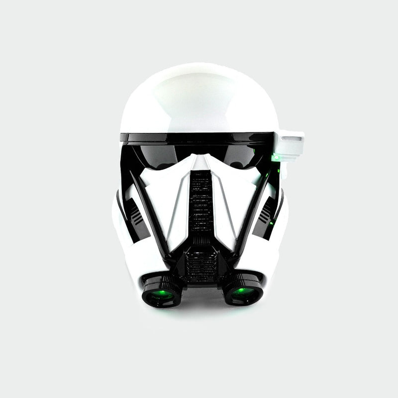 Death Trooper - Ghost Clean Helmet with LED