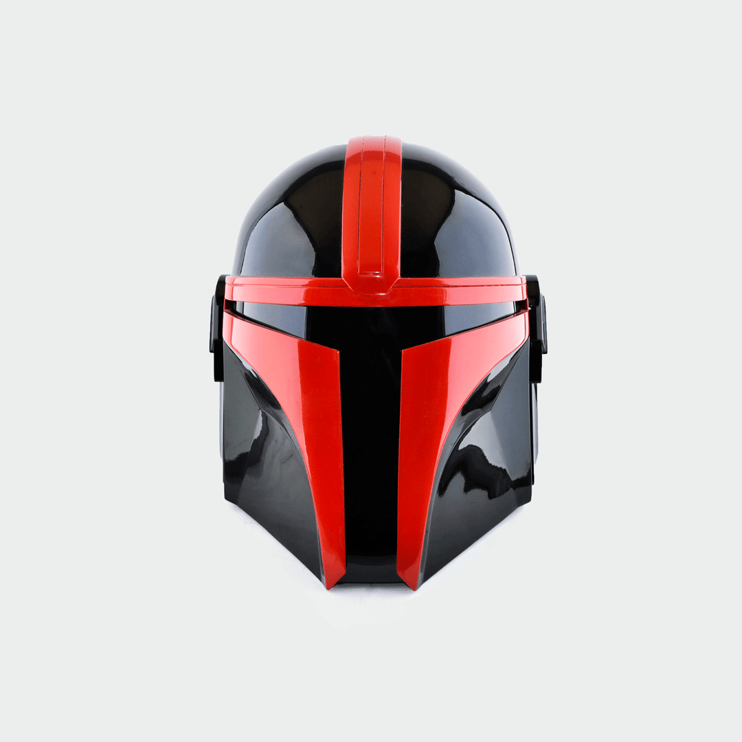 Mandalorian Helmet from Star Wars Series (Red-Black Version) / Cosplay Helmet / Mandalorian Helmet / Star Wars Helmet Cyber Craft