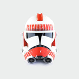 Clone 2 Animated Shock Weathered Helmet from Star Wars Clone Wars Series / Cosplay Helmet / Clone Wars Phase 2 Helmet / Star Wars Helmet Cyber Craft