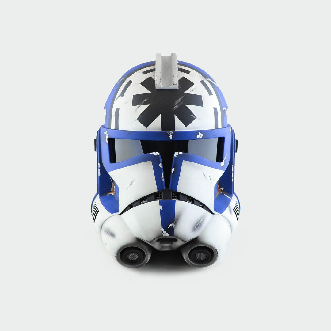 Clone 2 Animated Jesse Weathered Helmet from Star Wars Clone Wars Series / Cosplay Helmet / Clone Wars Phase 2 Helmet / Star Wars Helmet Cyber Craft