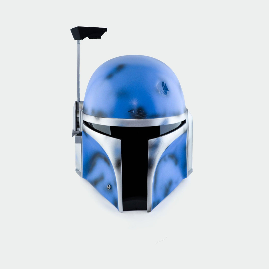 Boba Fett Blue Custom Helmet from Star Wars / Cosplay Helmet / Star Wars Helmet Cyber Craft