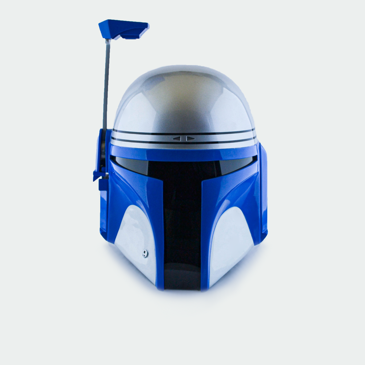 Jango Fett Clean and Damaged Helmets from Star Wars / Cosplay Helmet / Mandalorian Helmet / Star Wars Helmet Cyber Craft