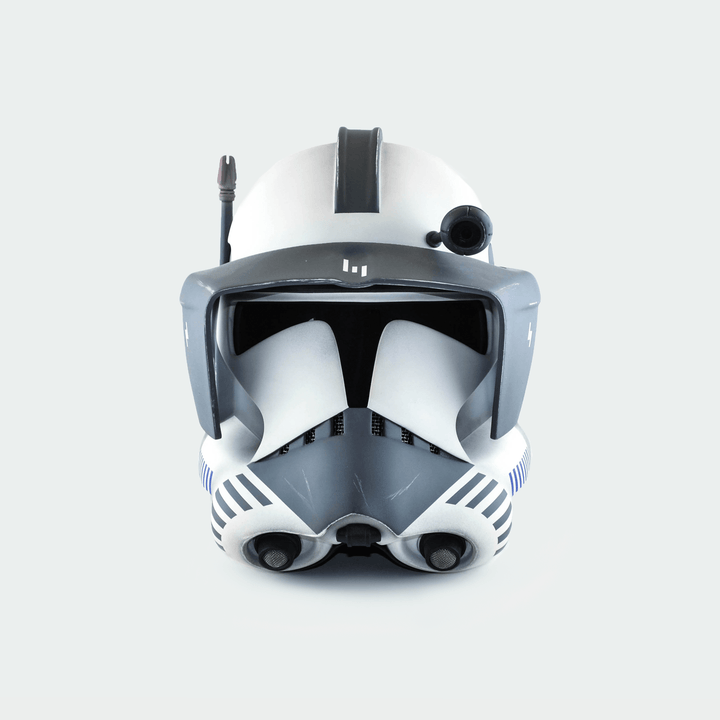 Kamino Guard with Peak Clone Trooper Phase 2 Helmet from Star Wars / Cosplay Helmet / Clone Wars Phase 2 Helmet / Star Wars Helmet Cyber Craft