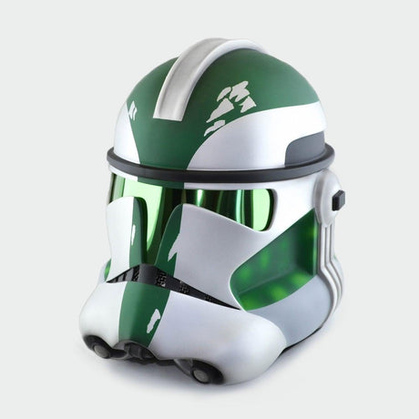 Commander Gree Silver Clone Trooper Helmet from Star Wars / Cosplay Helmet / Clone Wars Phase 2 Helmet / Star Wars Helmet Cyber Craft