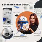 Captain Rex Clone Trooper Phase 2 Helmet from Clone Wars Series from Star Wars / Cosplay Helmet / Commander Helmet / Star Wars Helmet Cyber Craft