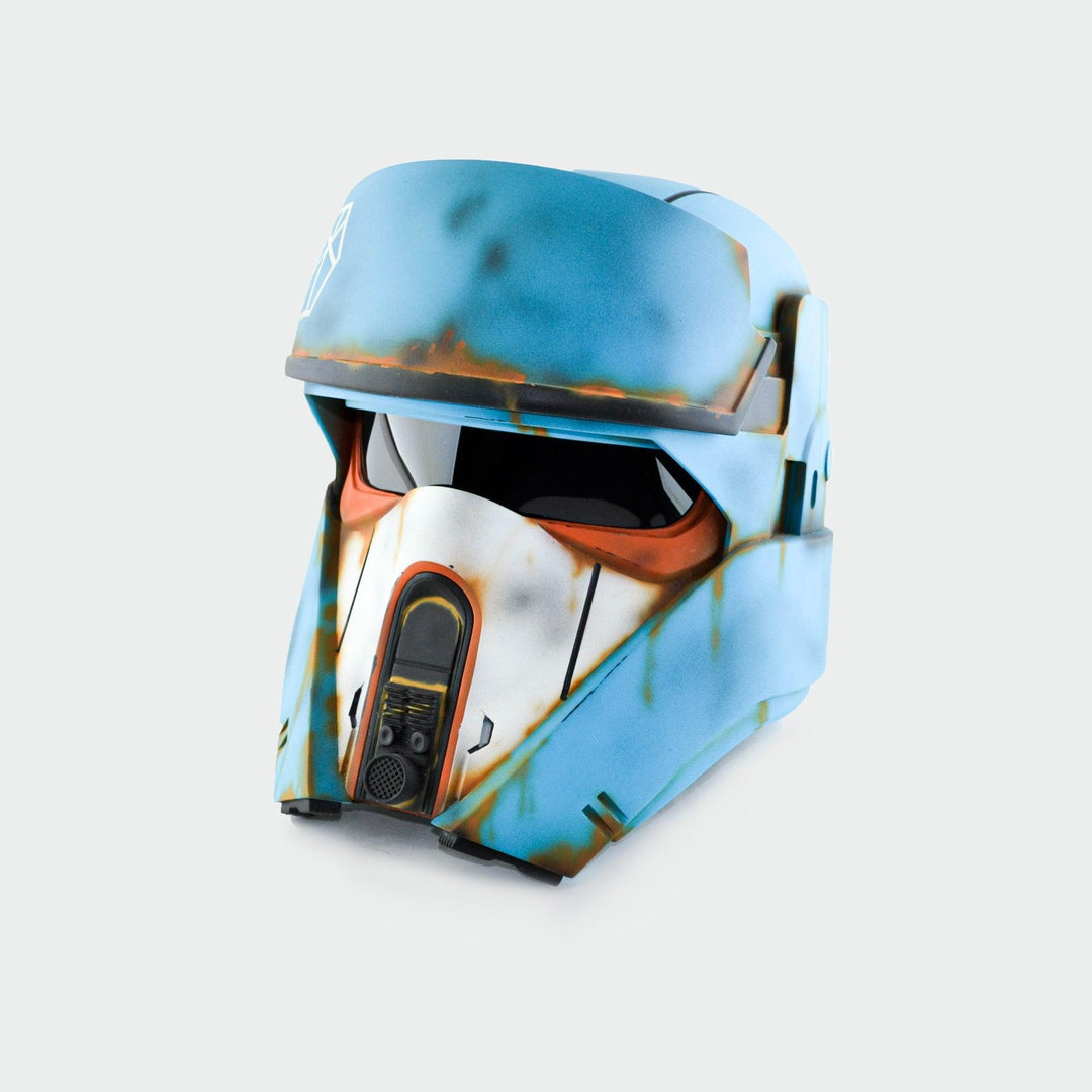 Kyber Trooper Helmet from Star Wars / Cosplay Helmet / Star Wars Cosplay / Star Wars Helmet Cyber Craft