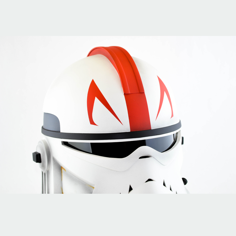 Barc Trooper Captain Fordo Matt & Glossy versions from Star Wars / Cosplay Helmet / Clone Trooper Cosplay / The Clone Wars Helmet Cyber Craft