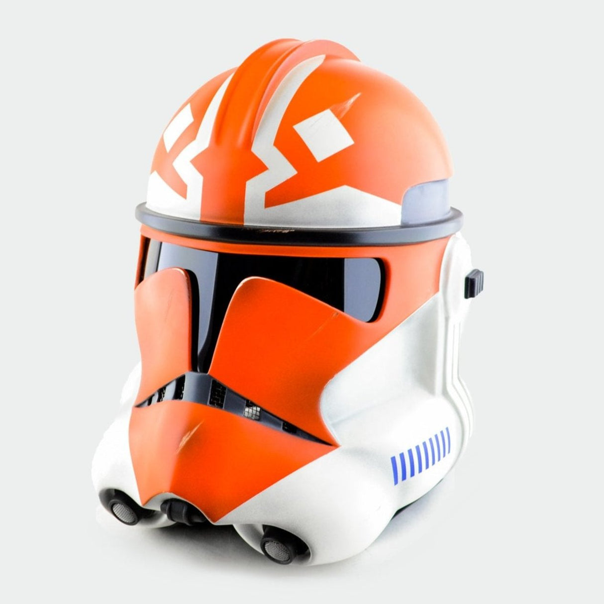 Cracked Ahsoka Clone Trooper Phase 2 Helmet 332nd Company from Star Wars / Cosplay Helmet / Clone Wars / Star Wars Helmet Cyber Craft