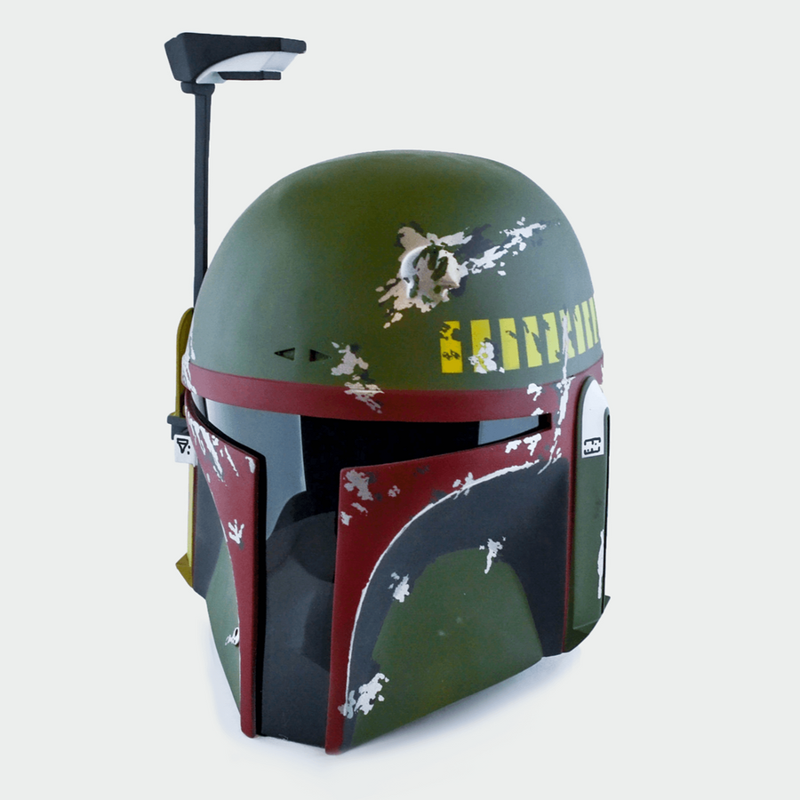 Boba Fett - Classic Old Helmet with LED