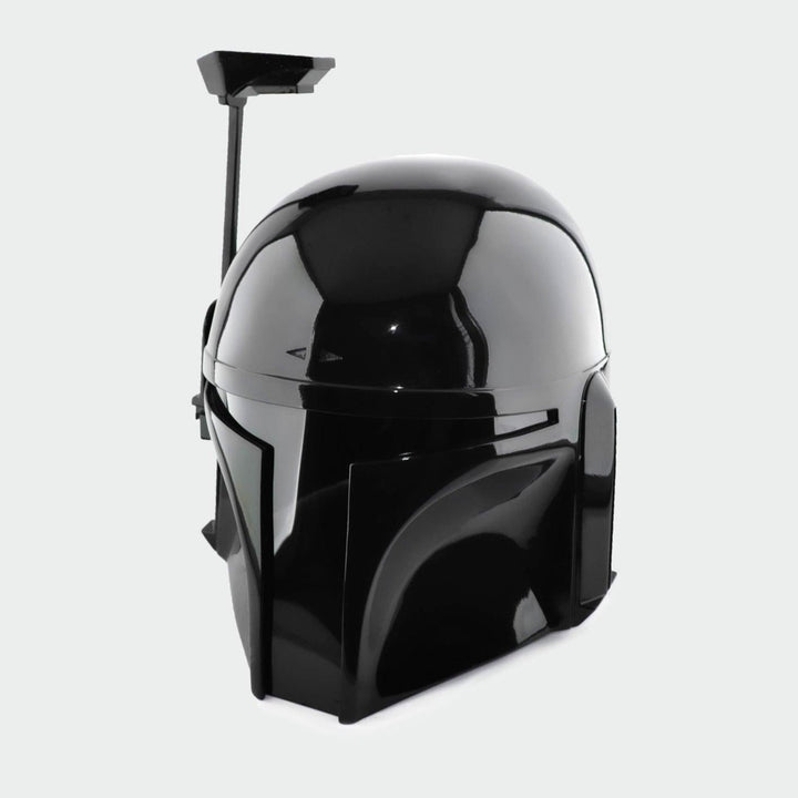 Jango Fett Black Version Helmet from Star Wars / Cosplay Helmet / Mandalorian Helmet / Star Wars Helmet Cyber Craft