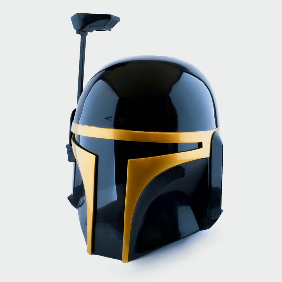 boba fett helmet motorcycle STAR WARS The Black Series Premium Electronic Helmet, The Empire Strikes Back Full-Scale Roleplay Collectible | Star Wars The Black Series Life Size Prop Replica Boba Fett Helmet Mandalorian Motorcycle