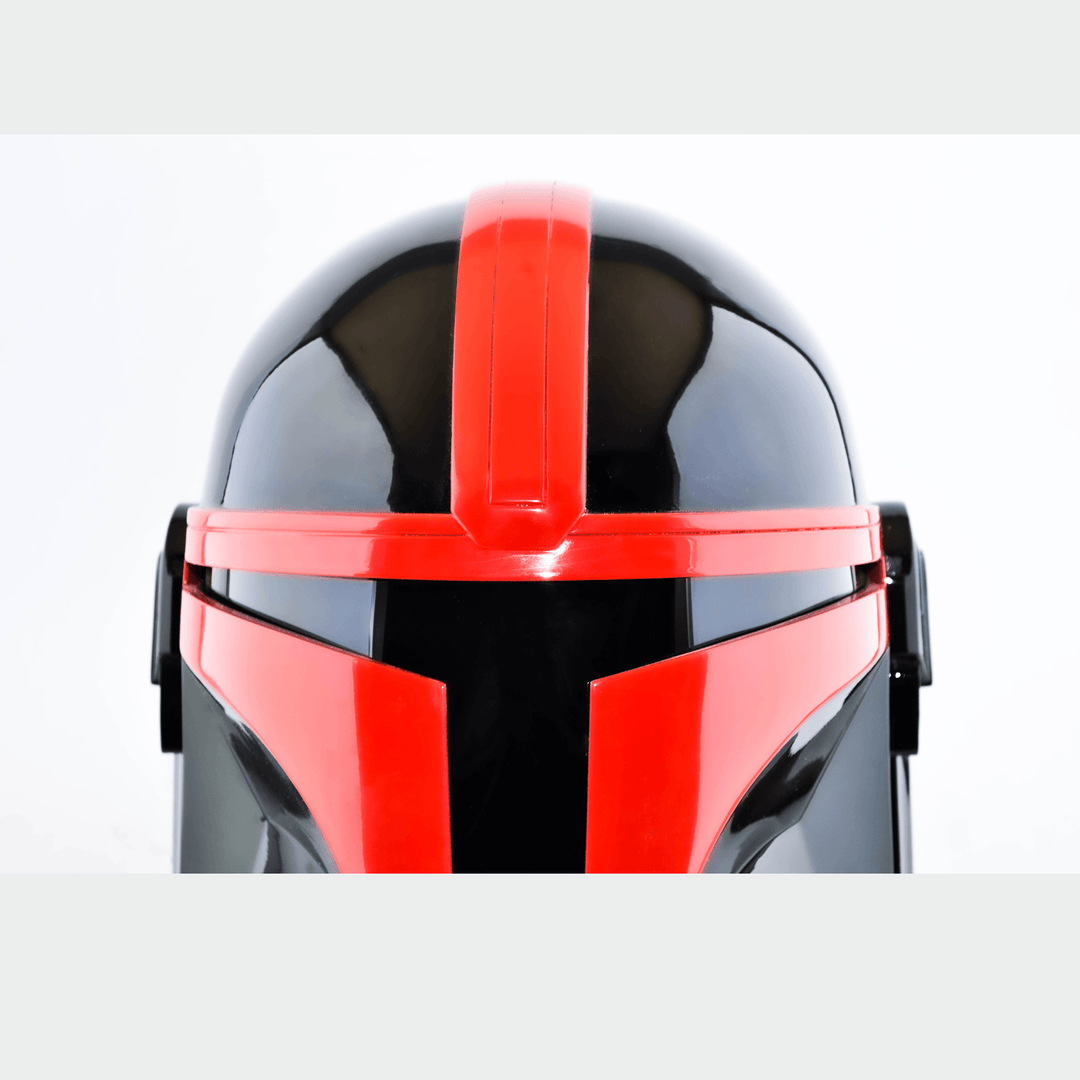 Mandalorian Helmet from Star Wars Series (Red-Black Version) / Cosplay Helmet / Mandalorian Helmet / Star Wars Helmet Cyber Craft