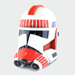 Clone 2 Animated Shock Weathered Helmet from Star Wars Clone Wars Series / Cosplay Helmet / Clone Wars Phase 2 Helmet / Star Wars Helmet Cyber Craft