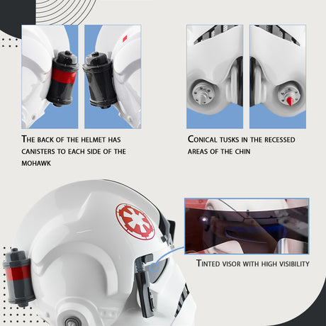 AT-AT Driver Helmet from Star Wars / Cosplay Helmet / Star Wars Helmet Cyber Craft